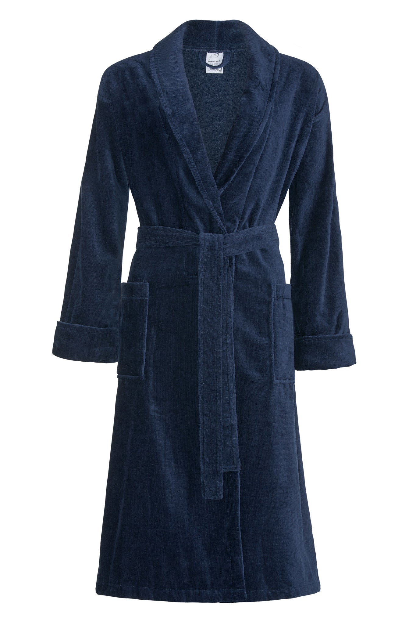 Prestige Badjas Navy | L | Blauw | Katoen