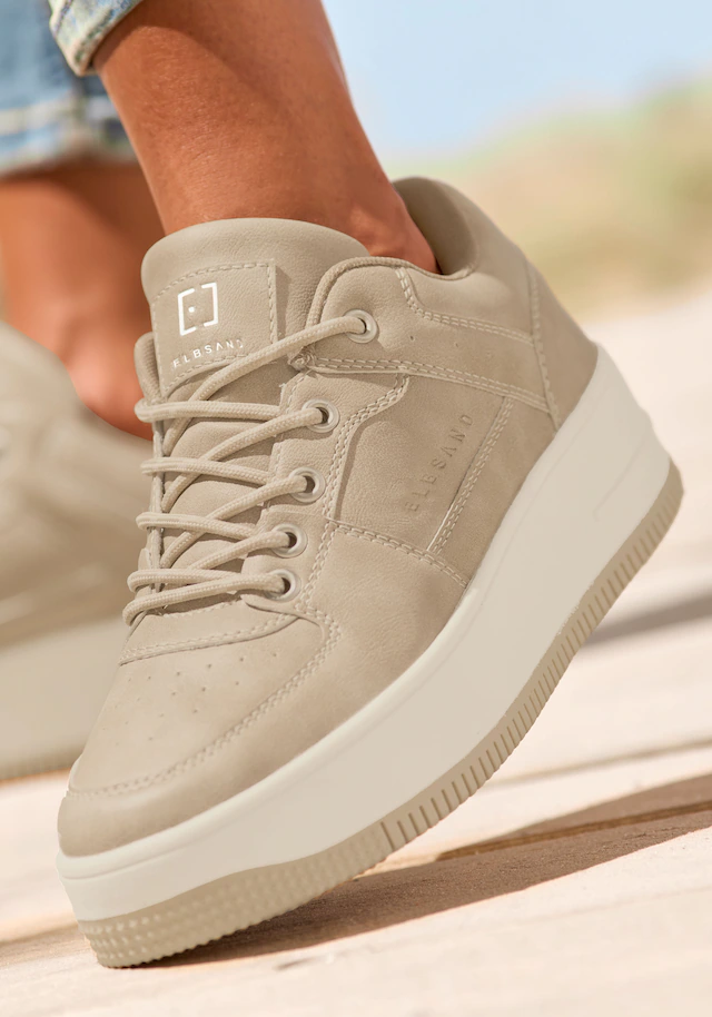 Elbsand Sneaker »Schnürschuh, Freizeitschuh, Halbschuh, Schnürhalbschuh, Turnschuh«  mit modischer Plateausohle