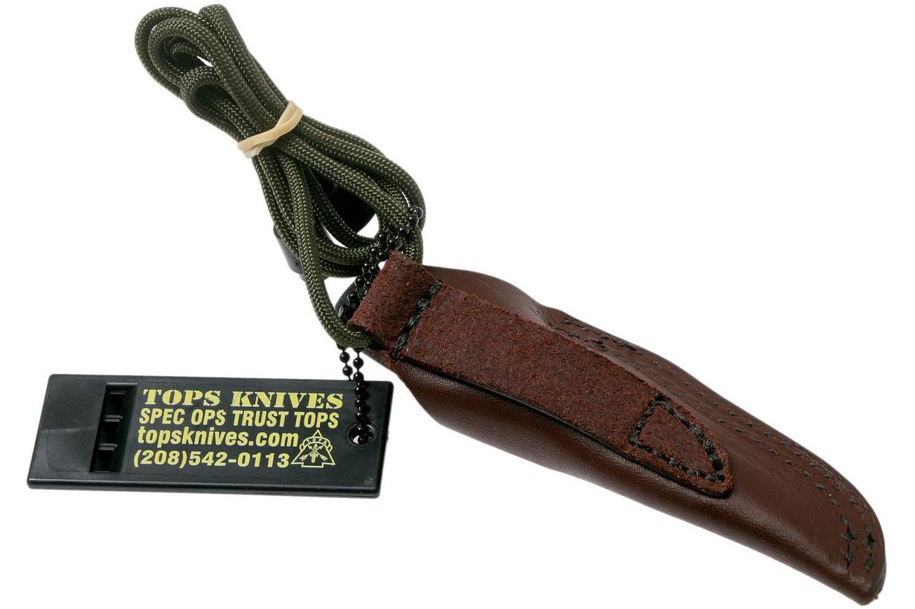 TOPS Mini Tanimboca Puukko MPUK-01 Puukko mes