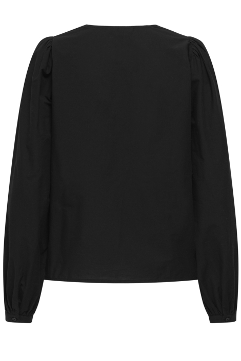 Jacqueline de Yong zwarte dames blouse
