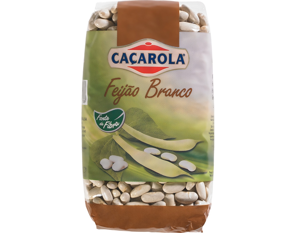 FEIJÃO CAÇAROLA BRANCO FIDALGO 500G