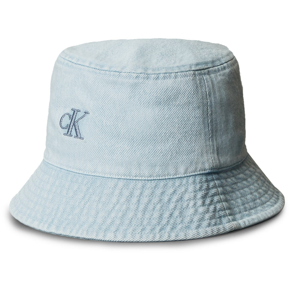 Køb Calvin Klein Bleach Out Wash Denim Bøllehat