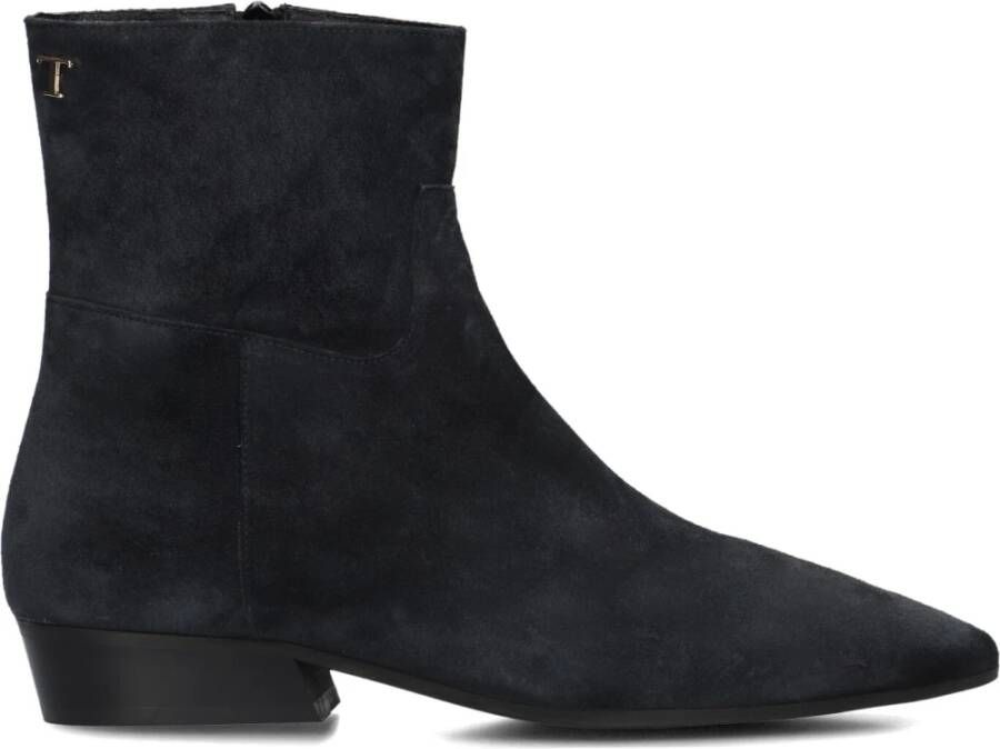 TORAL Enkellaarsjes Dames Belinda Maat: 38 Materiaal: Suède Kleur: Blauw