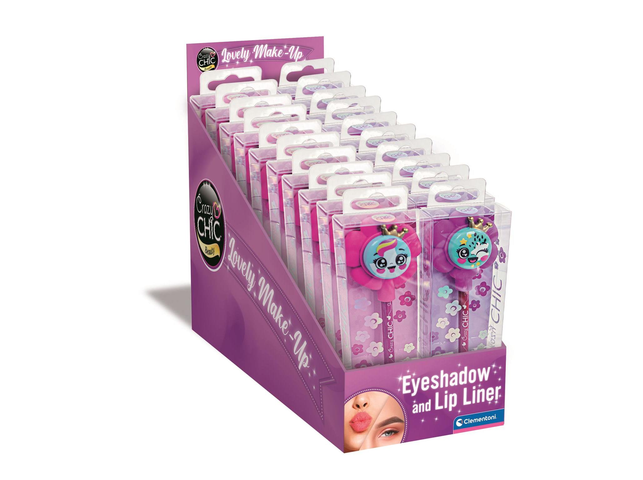 EYESHADOW & LIP CRAZY CHIC MODELOS SORTIDOS