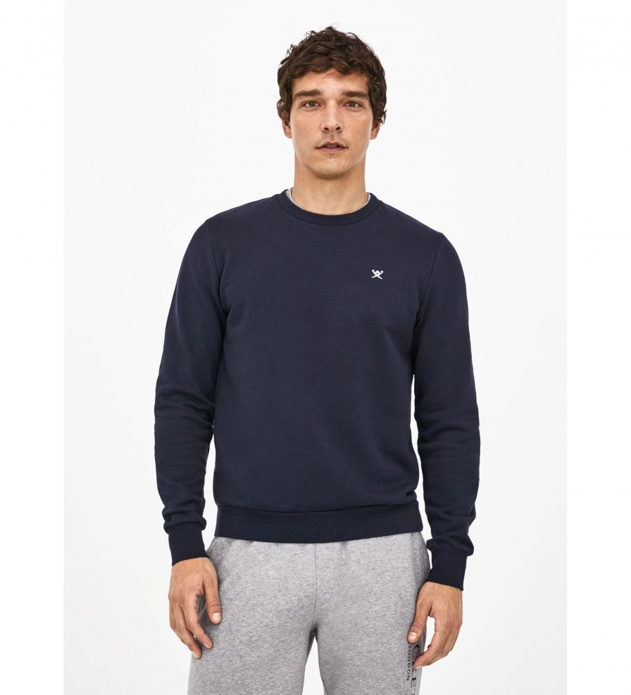 Camisa Hackett com logo azul marinho