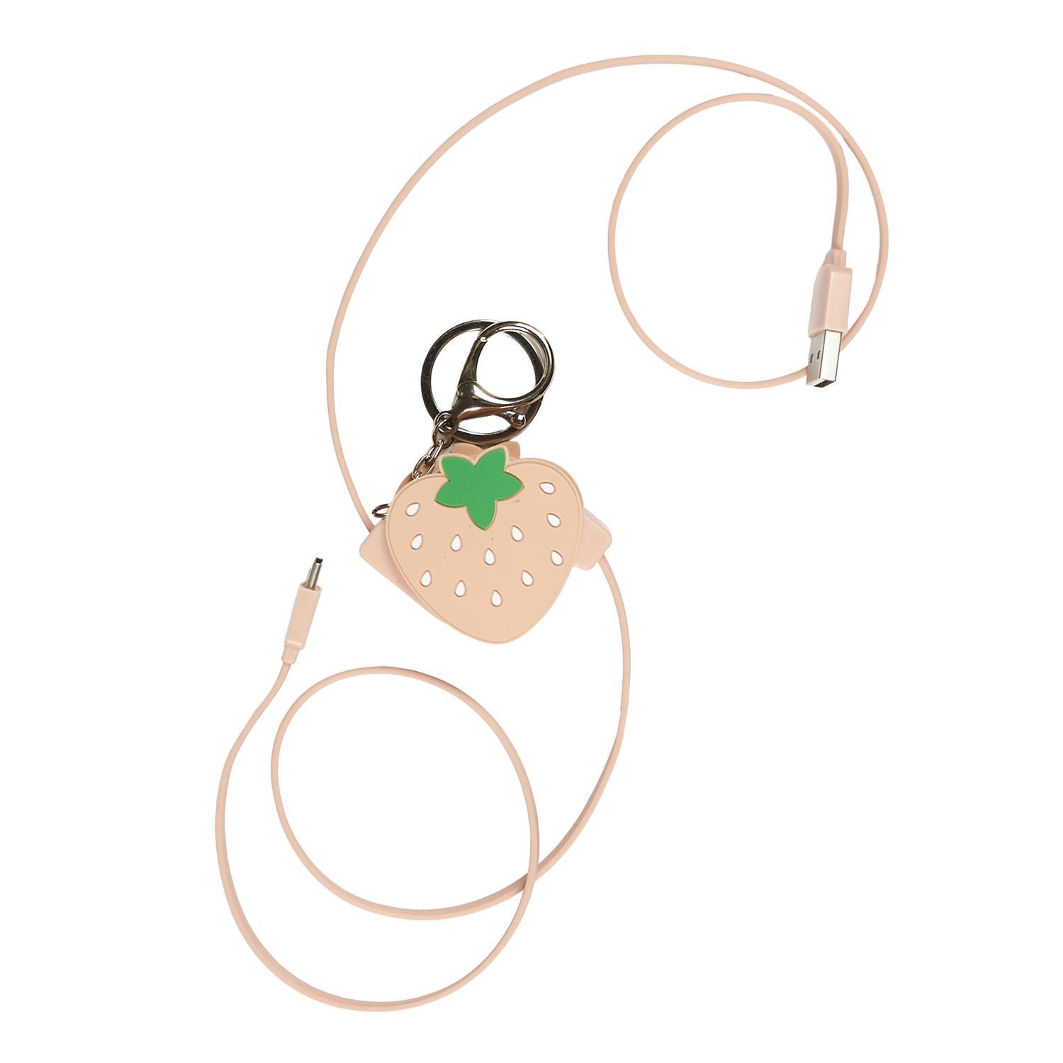CABLE TYPE C RETRACTABLE ARC EN CIEL KAWAII