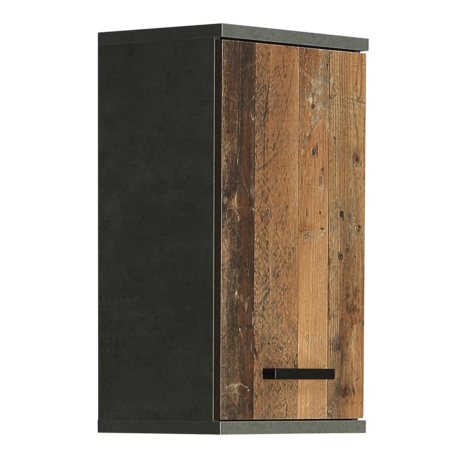 Hängeschrank - Old Wood Vintage - Beton - 40 cm