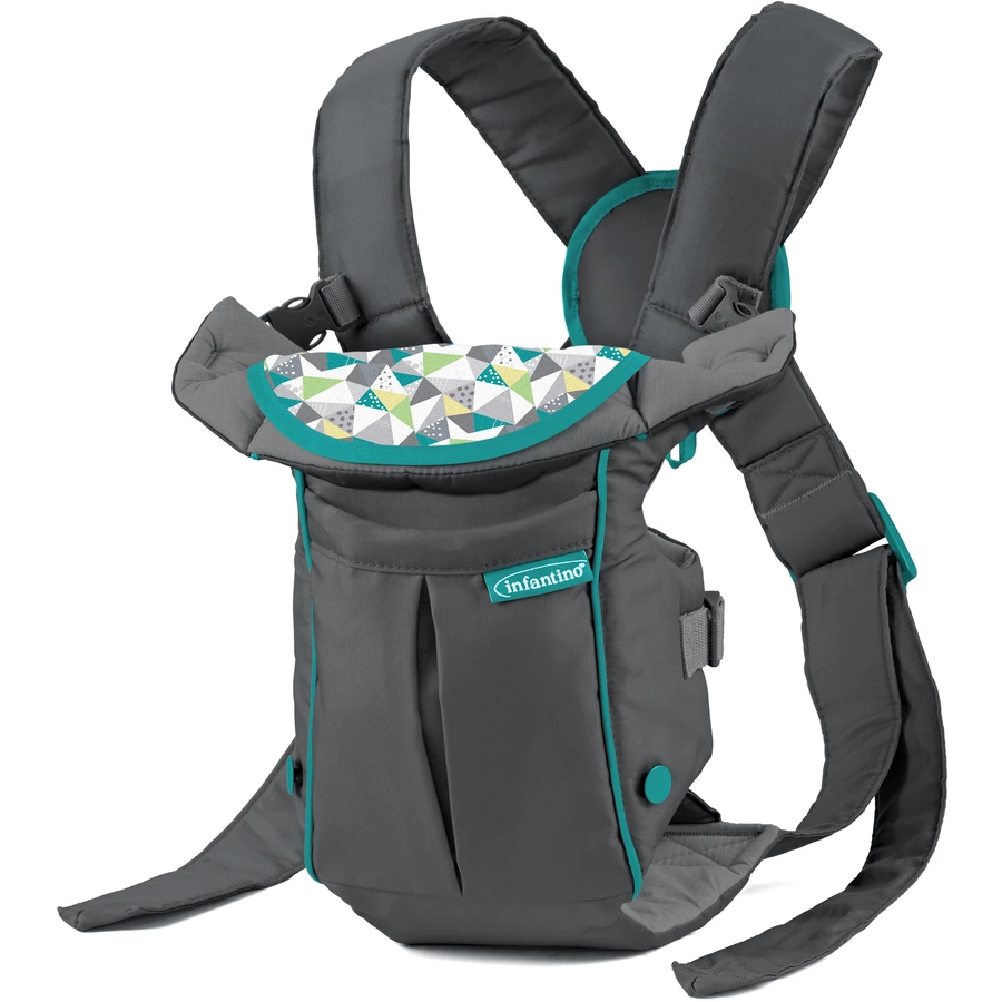 Infantino SWIFT™ CLASSIC BABYTRAGE, Grau mit Tasche
