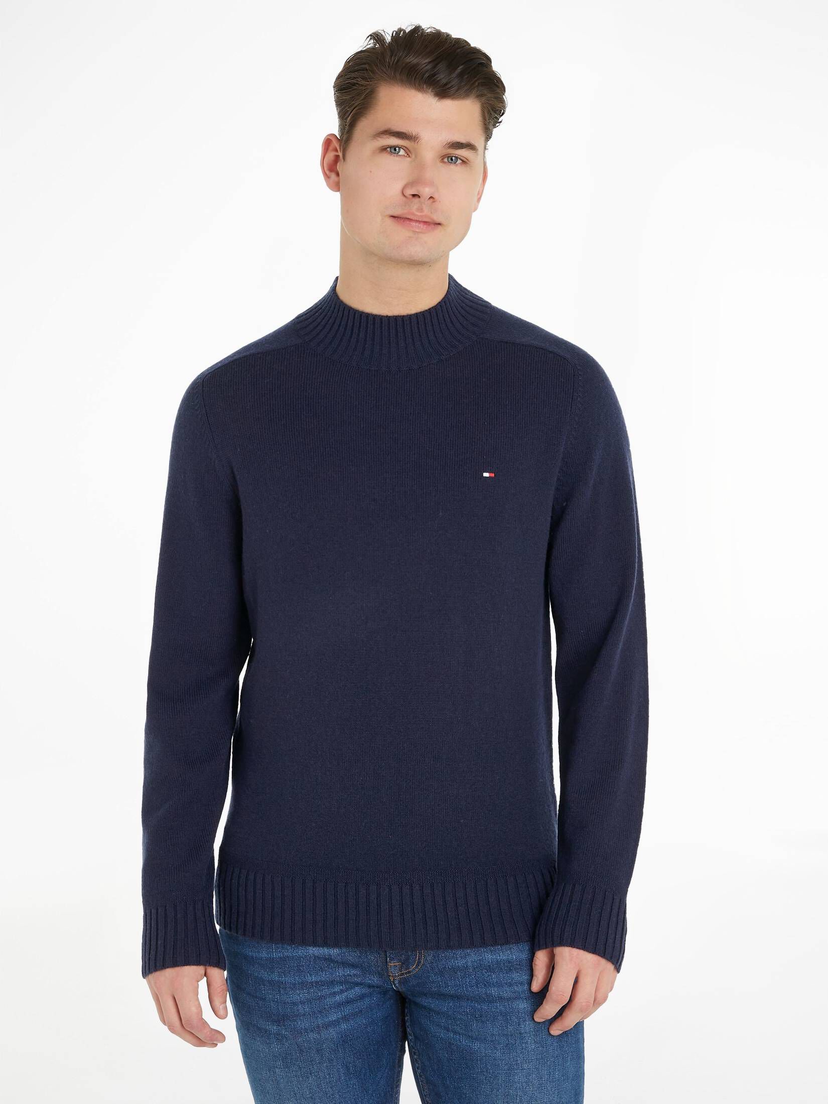 Tommy Hilfiger| Herren Pullover aus Merinowolle
