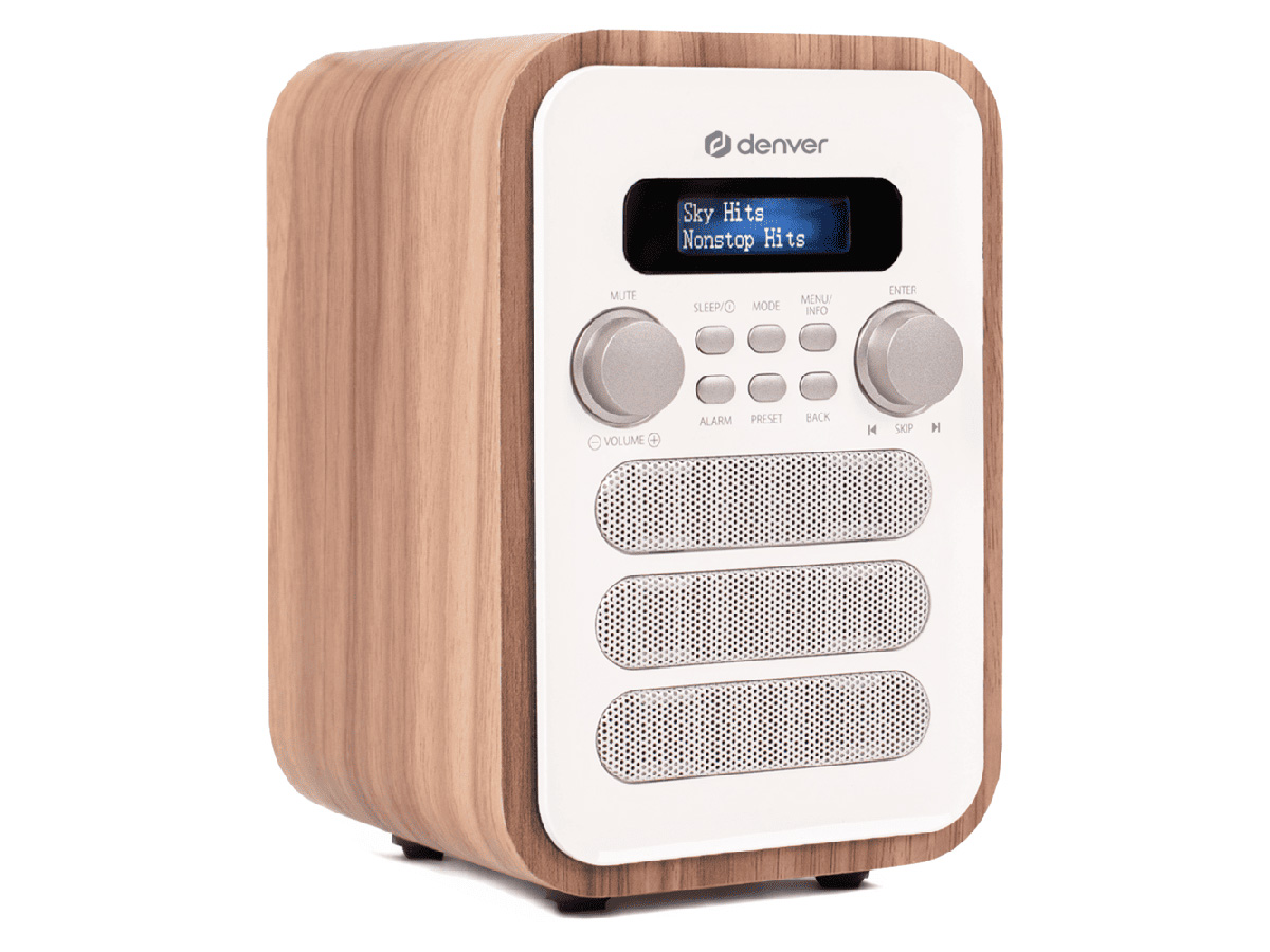 Denver DAB48W DAB+/ FM radio - White