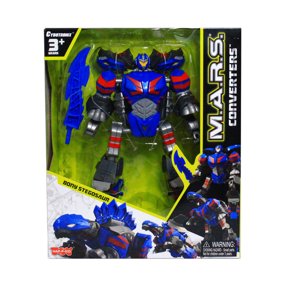 Happy Kid M.A.R.S. Converters Stegosaurus robot