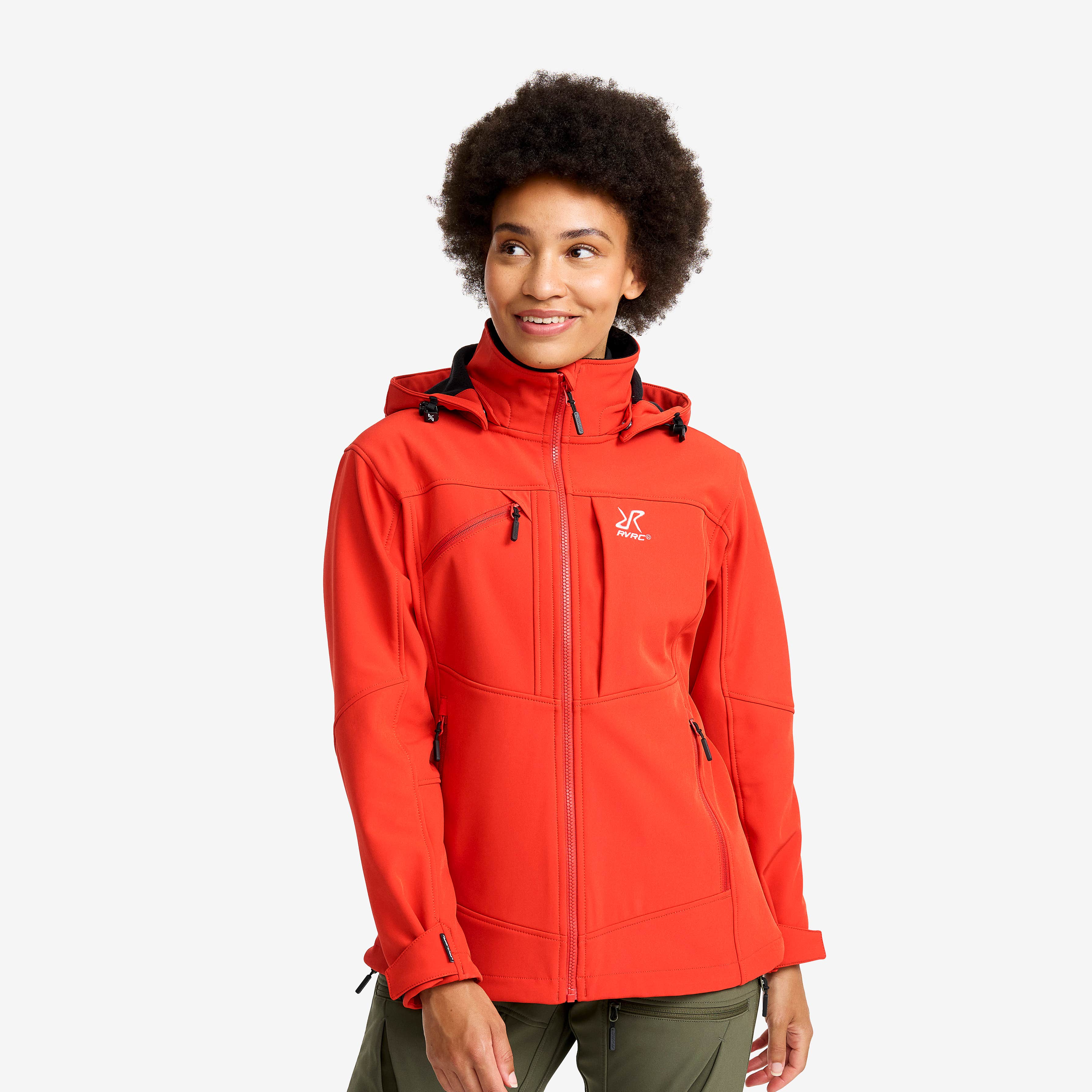 Hiball Softshell Jacket Dame Aurora Red
