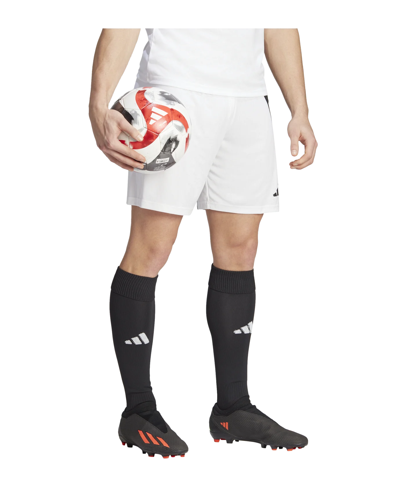 adidas Fortore 23 Short Weiss Schwarz