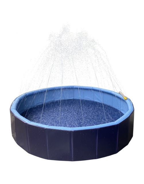 Adori Zwembad Met Fontein Blauw - Hondenspeelgoed