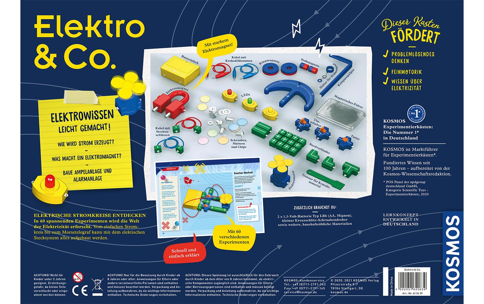 Experimentierkasten Elektro & Co.Elektrowissen leicht gemacht
