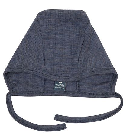 Smallstuff Babymütze - Wolle - Denim Melange