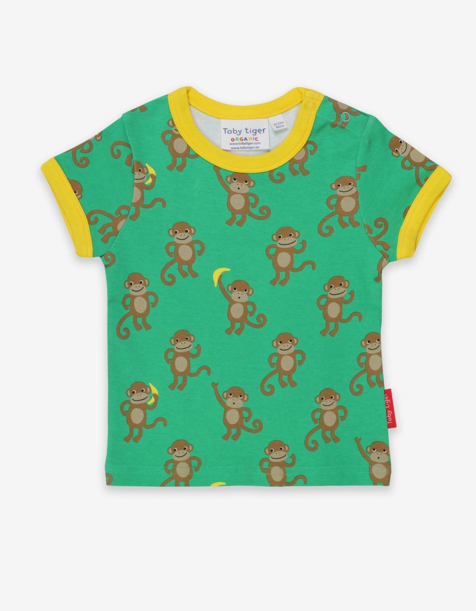 Toby Tiger T-Shirt Affen Print