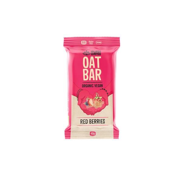 Barra Aveia Bagas Vermelhas Bio Sg 40G