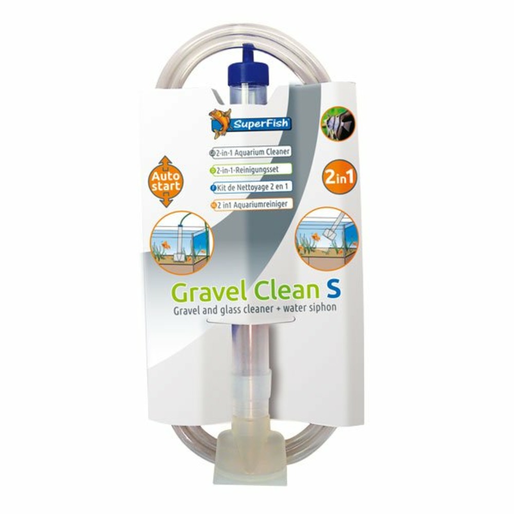 Gravel clean s : cloche pour aquarium