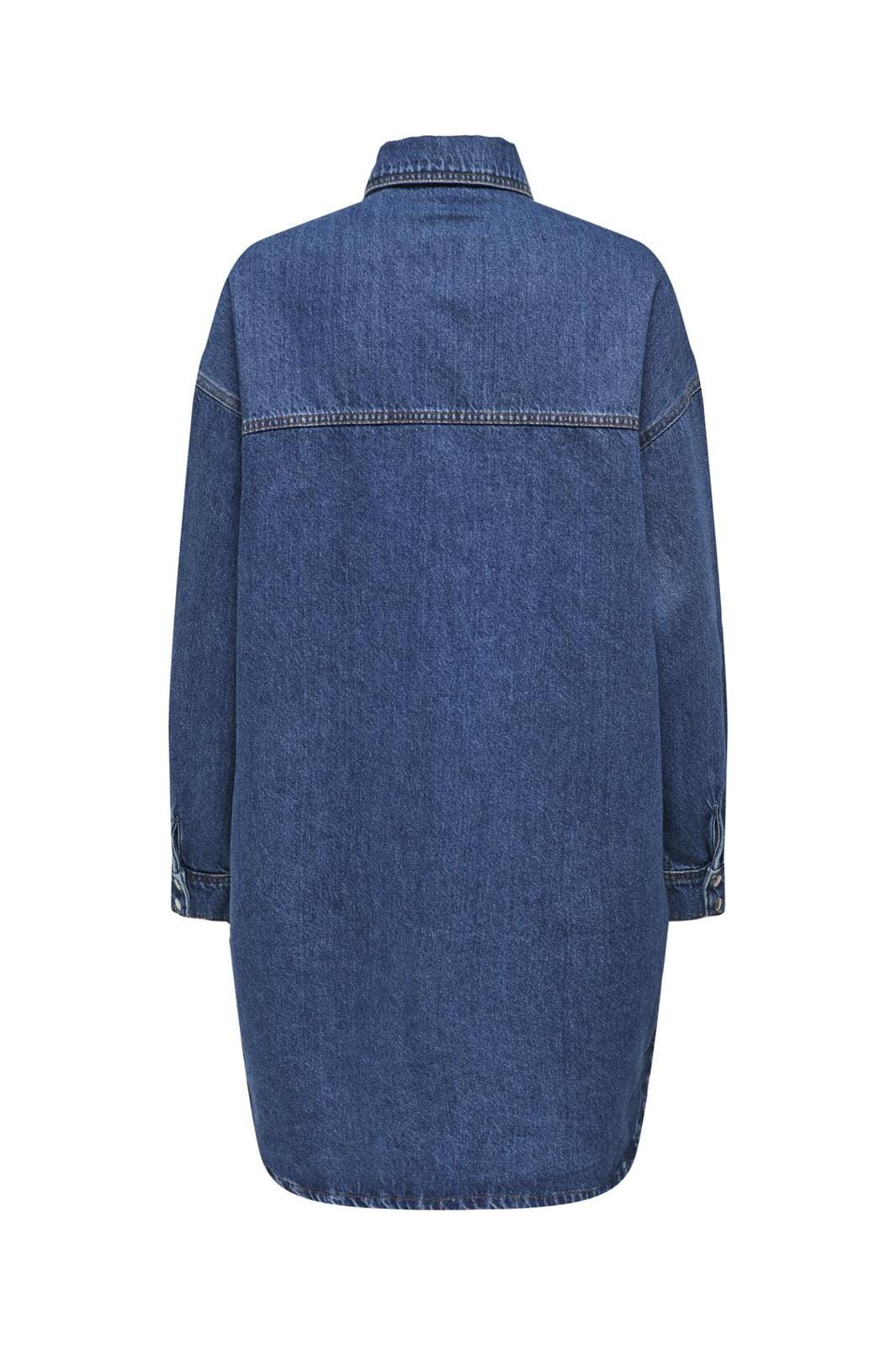 Only Onlfloyd Ls Ovs Dress Azg