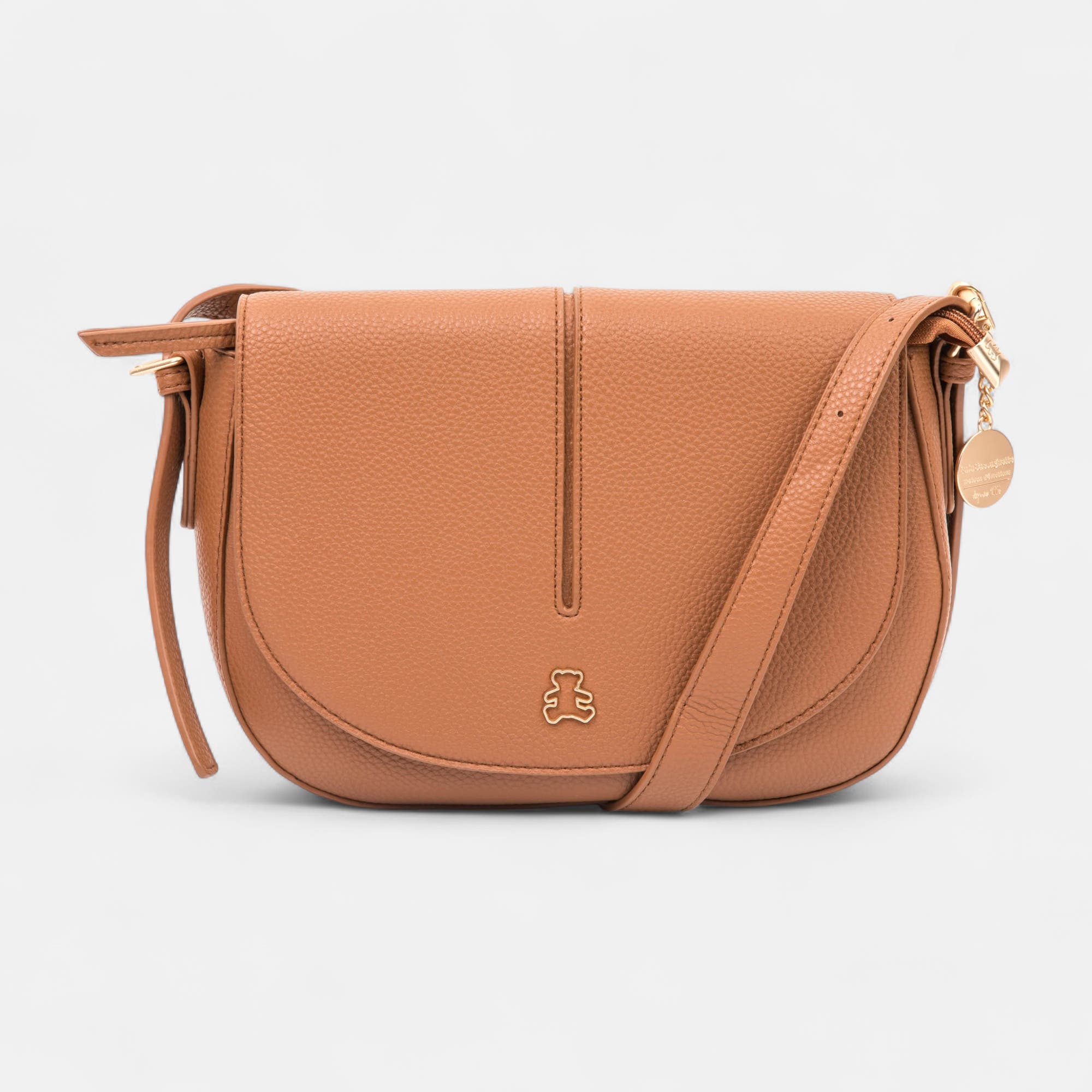 Sac bandoulière cognac