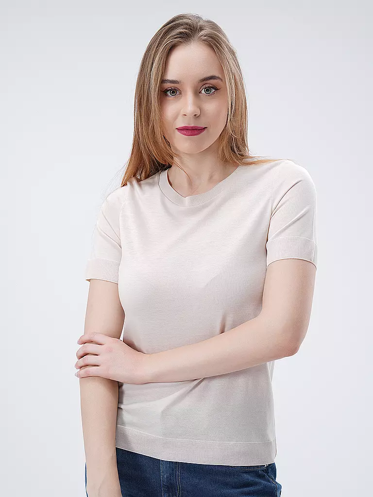 COMMA T-Shirt  beige
