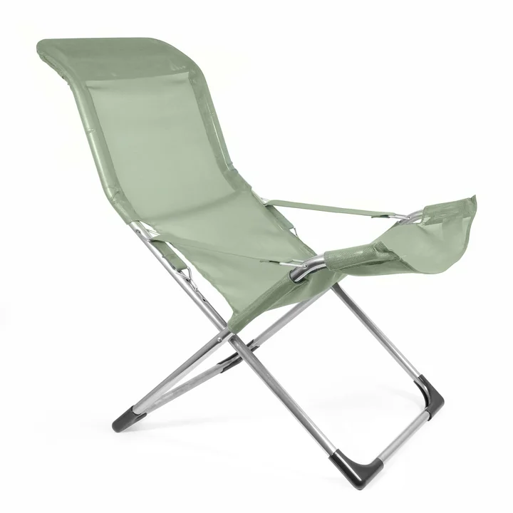 Fiam - Fiesta Sessel, Aluminium / salbei
