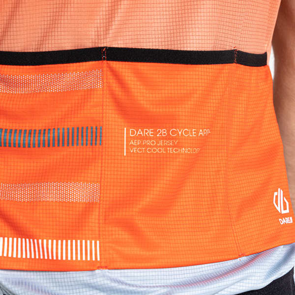 Maillot vélo DARE 2B AEP REVOLVING S/S JERSEY TRAIL BLAZE WAVE PRINT