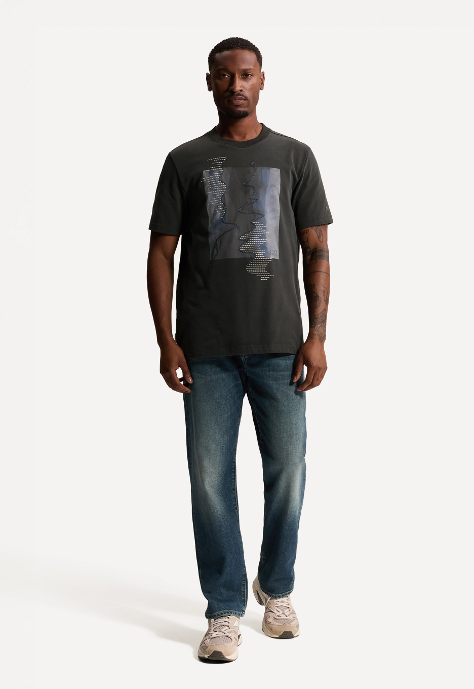 Cast Iron Peached Jersey T-shirt