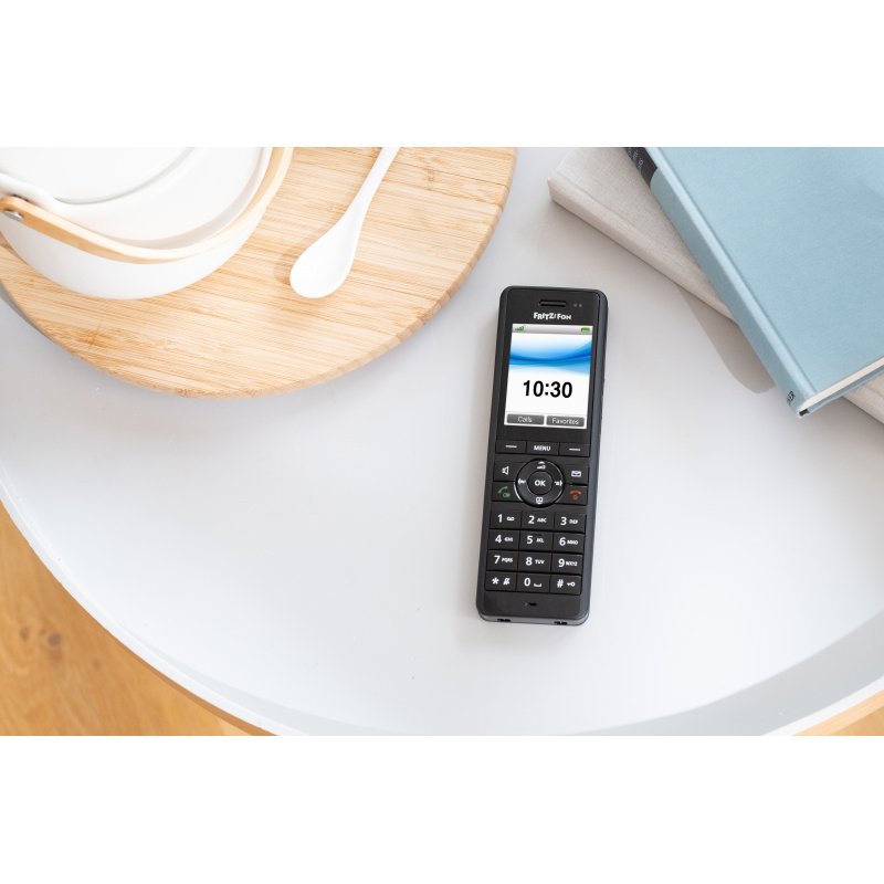 Fon FRITZ! X6 INT Téléphone DECT Identification de l'appelant Noir