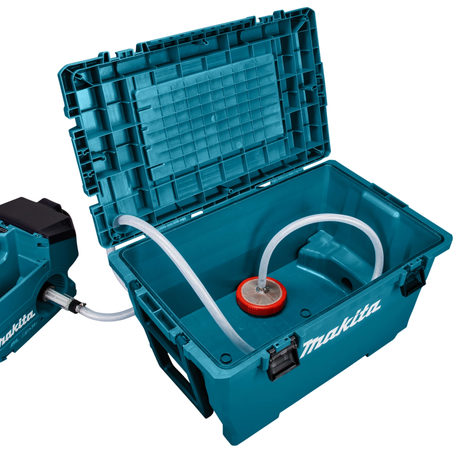 Makita DHW080ZK 2x18V Li-ion accu hogedrukreiniger body in koffer - 80 bar