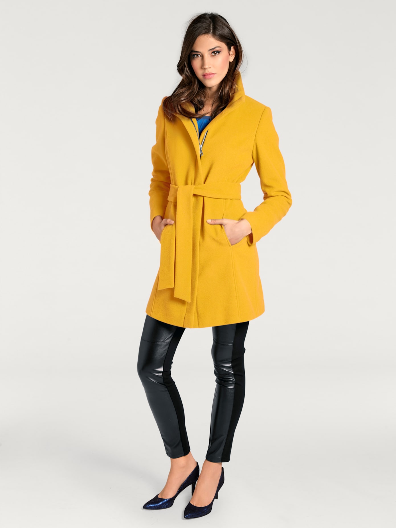 Veste en laine look tendance