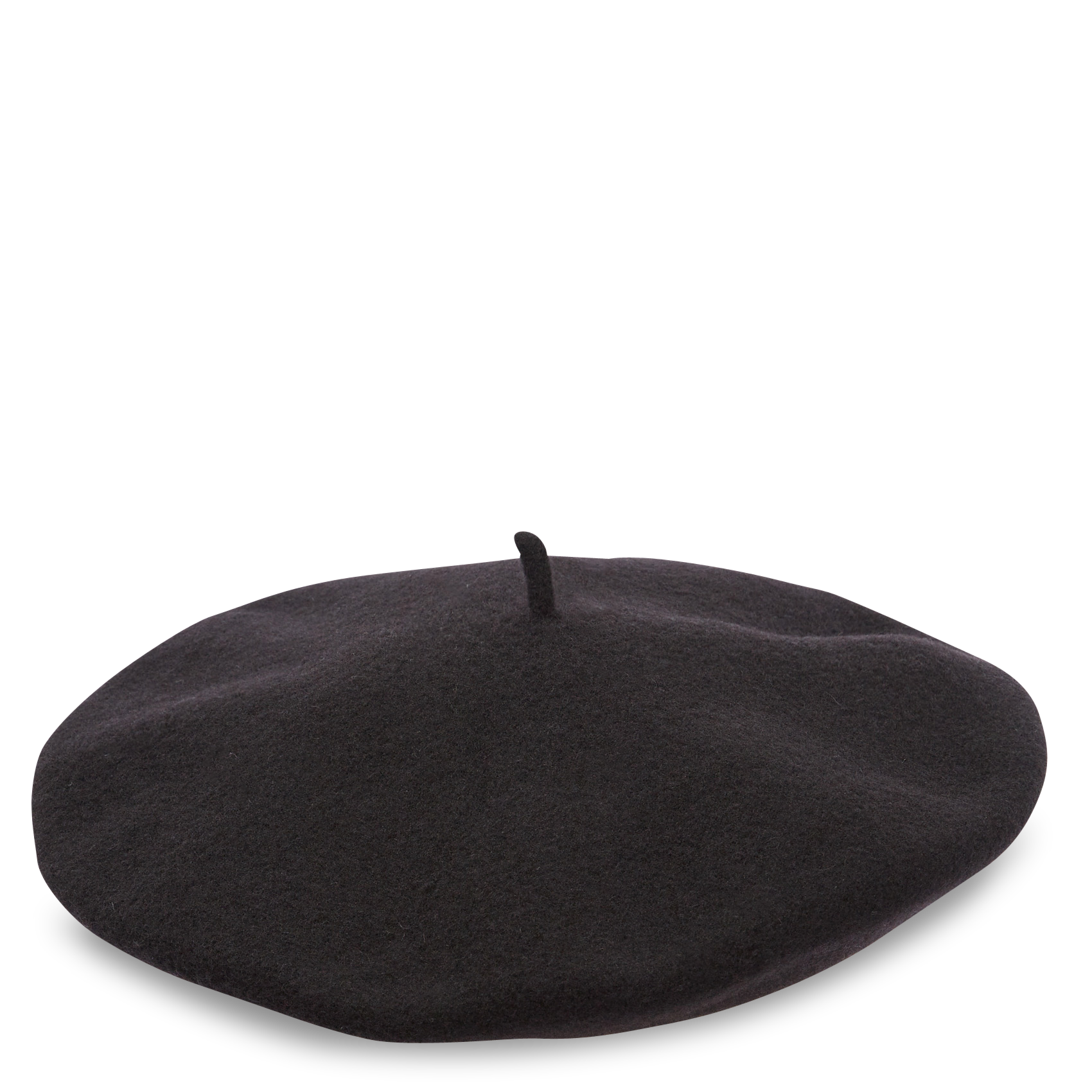 Béret en laine | Noir