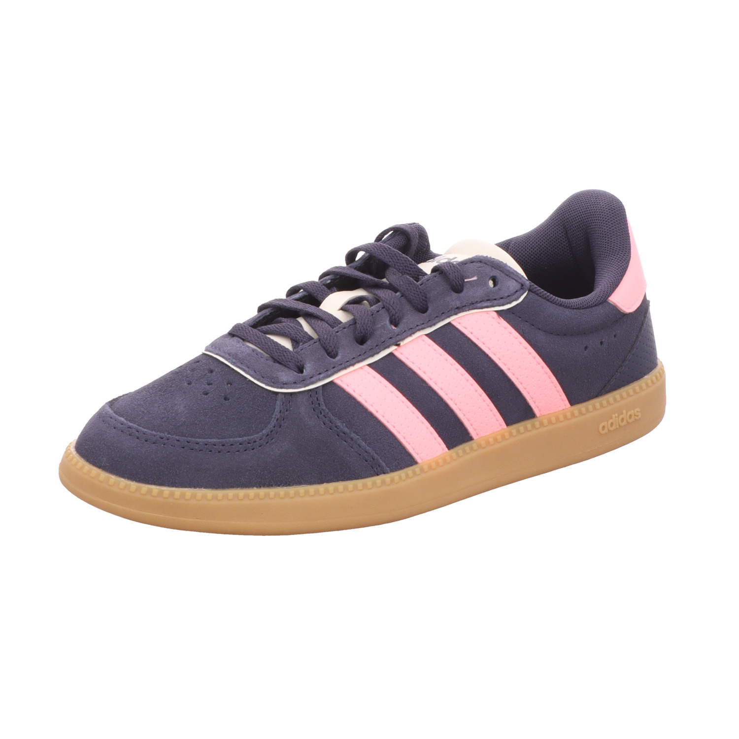 adidas Damen-Sneaker BREAKNET SLEEK Blau-Rosa