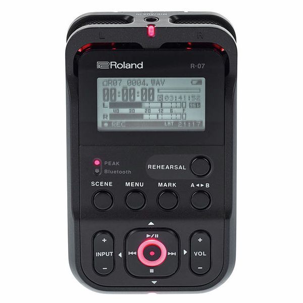 Roland R-07 black Bag Bundle
