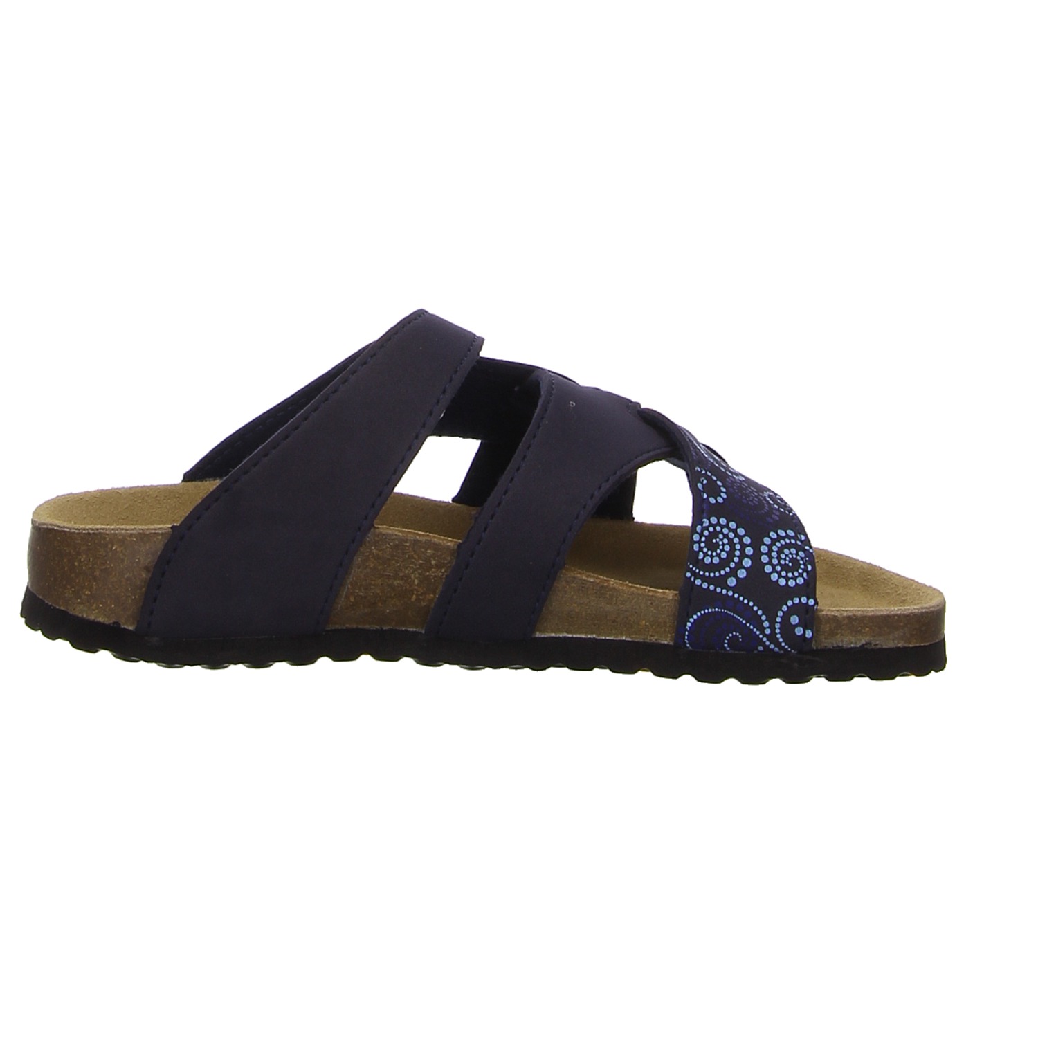 Idana-Schuhe Pantolette blau blau