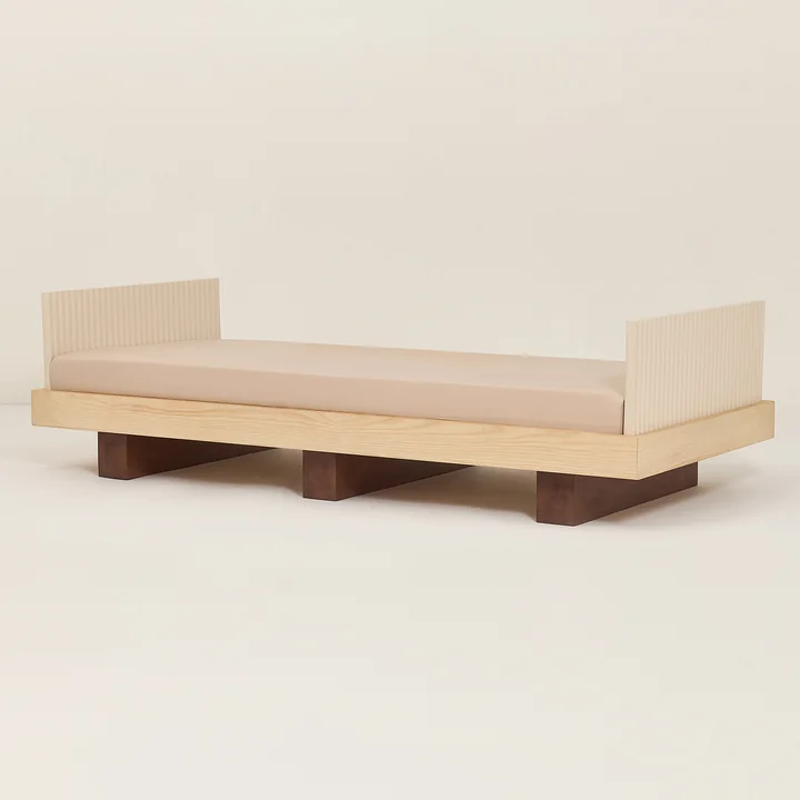 Nobodinoz - Heju Tagesbett & Juniorbett 76 x 166 cm, Esche natur