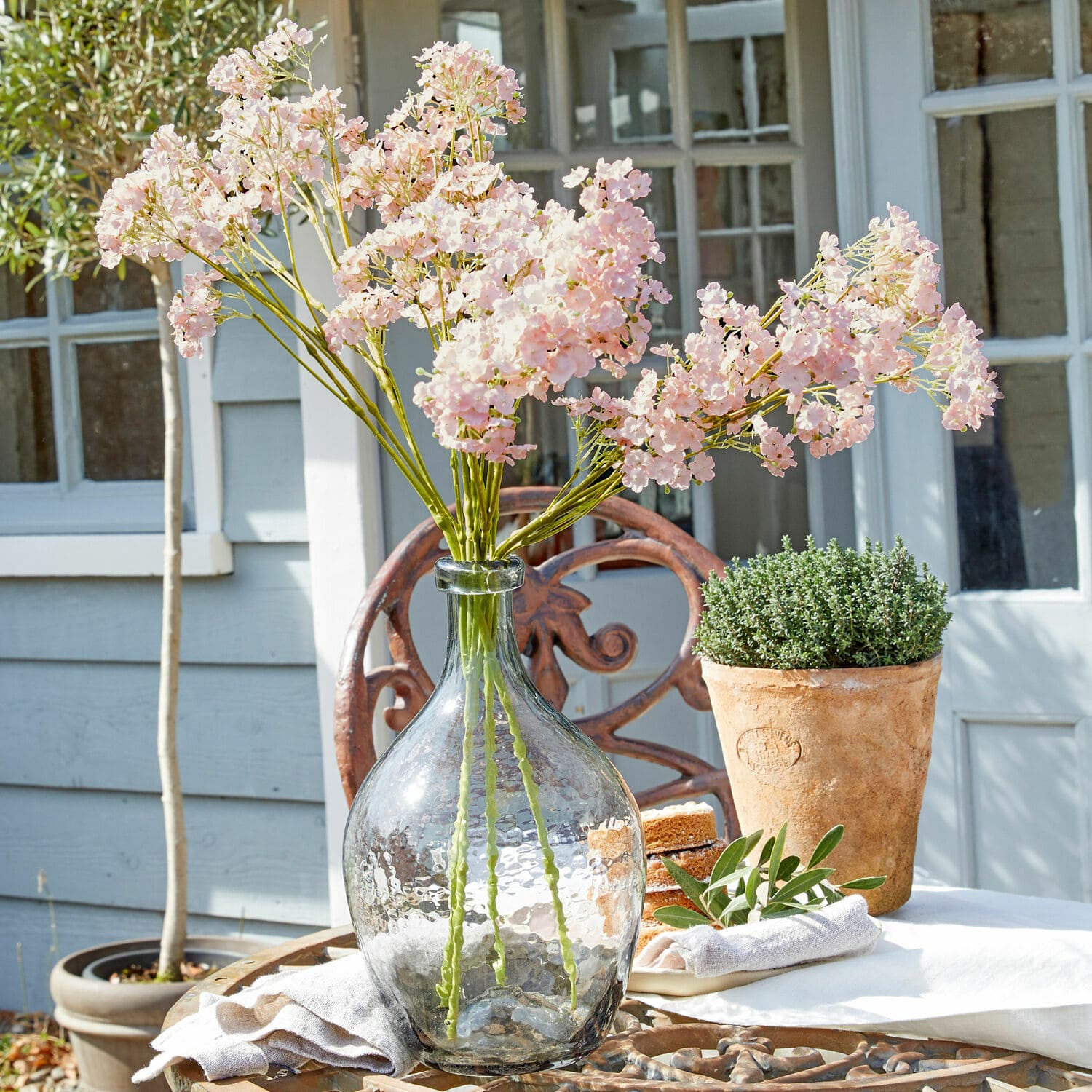 Dekoblume 4er Set Calanthe
