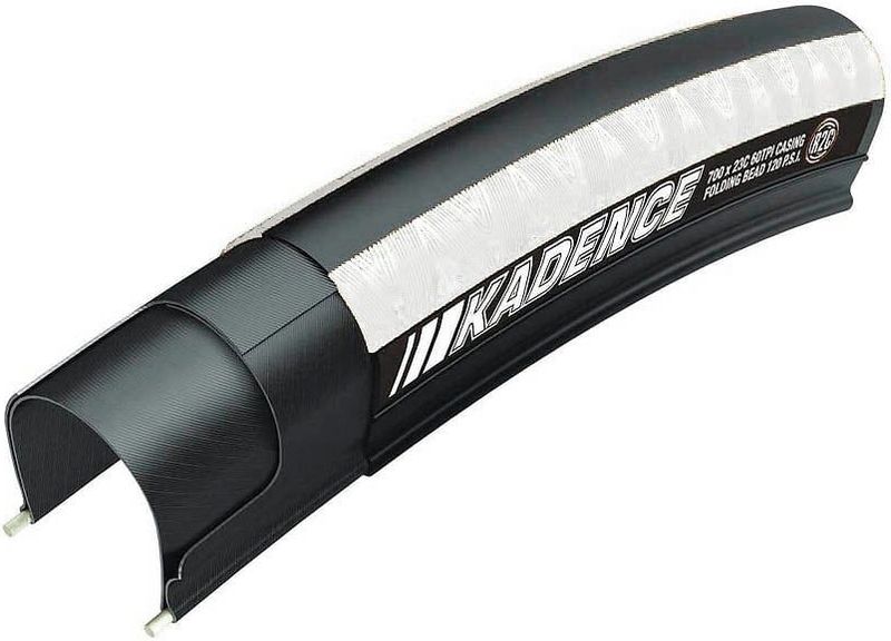 Kenda - Kadence R2C - Buitenband - Zwart/Wit - 700x23c
