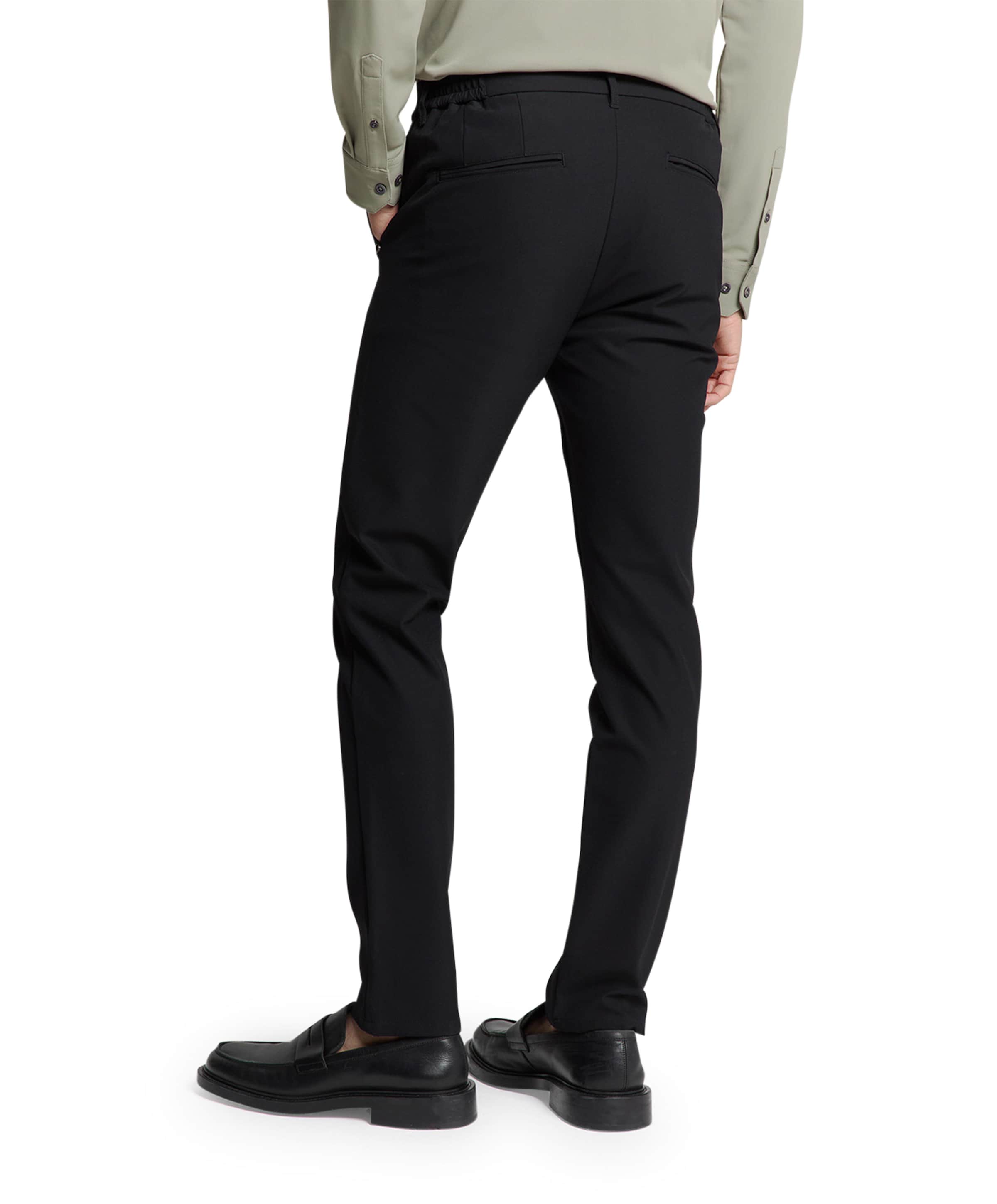 No Excess Pants Chino 4-Way Stretch Sedoc heren broek zwart