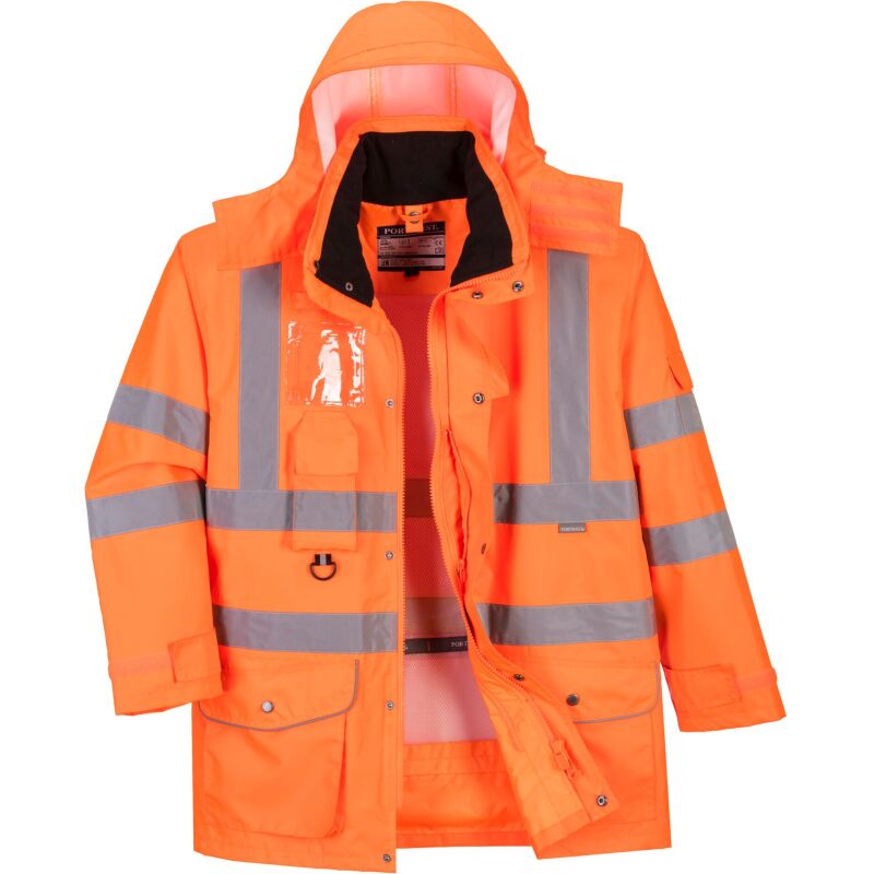 Portwest RT27 Parka Hi-Vis 7-en-1