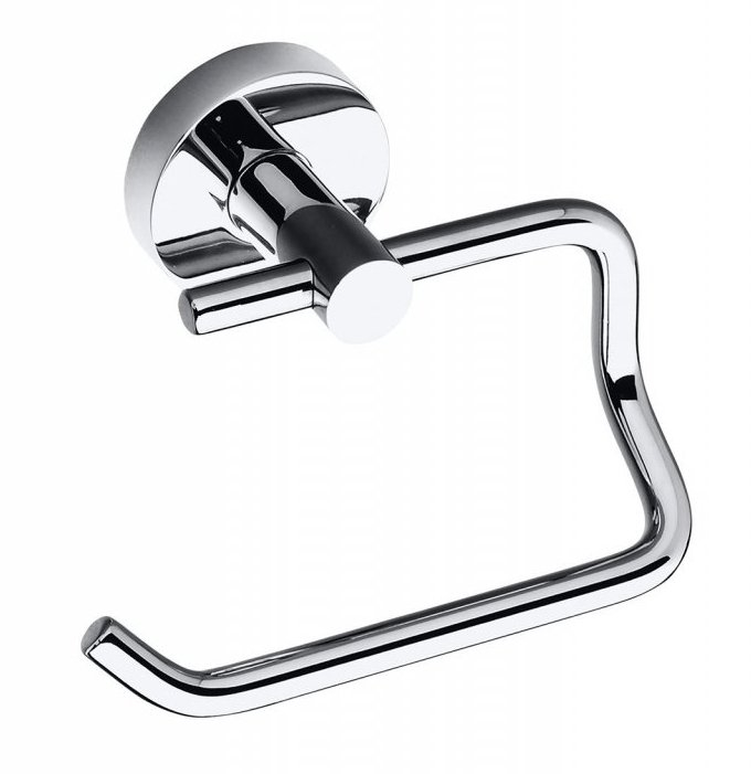 Sapho X-Round toiletrolhouder zonder klep chroom
