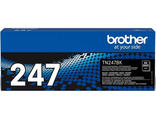 BROTHER - Cartouche toner TN247BK Noir Jusqu'à 3000 pages