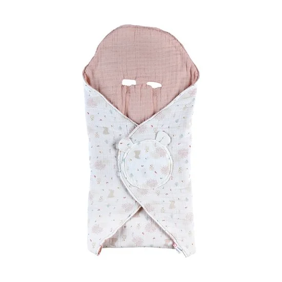 Mix & Match Couverture promenade Mousseline Bio   Lina        de               Noukies