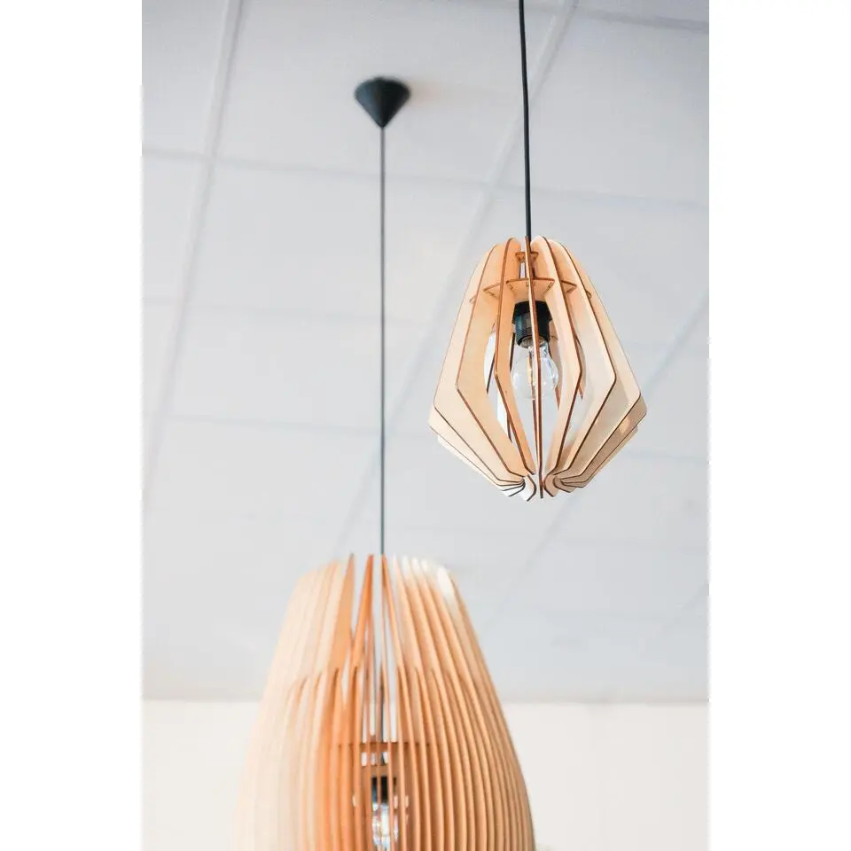 Bomerango Original S houten lampenkap small - Ø 25 cm