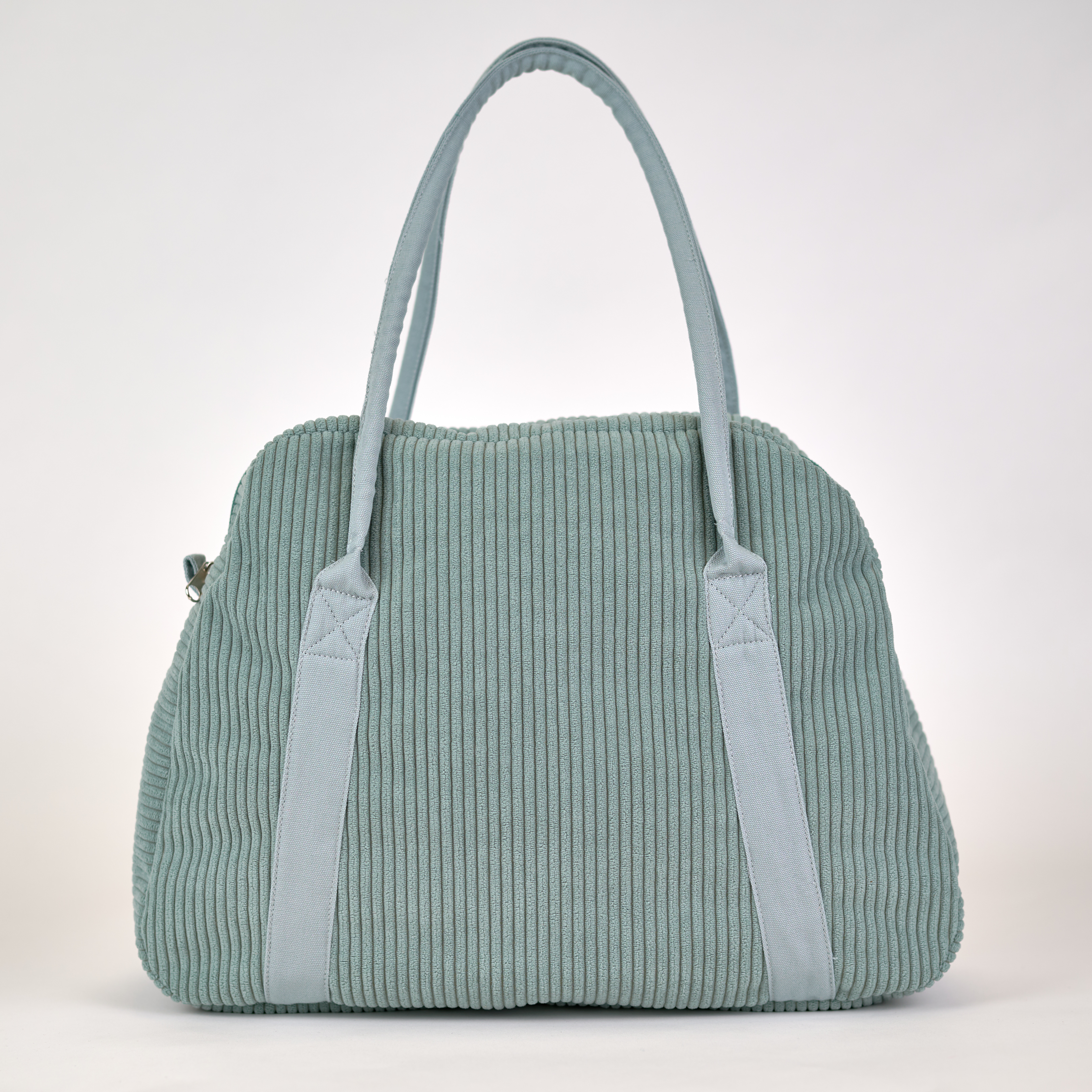 Sac Bowling Velours Côtelé Lichen