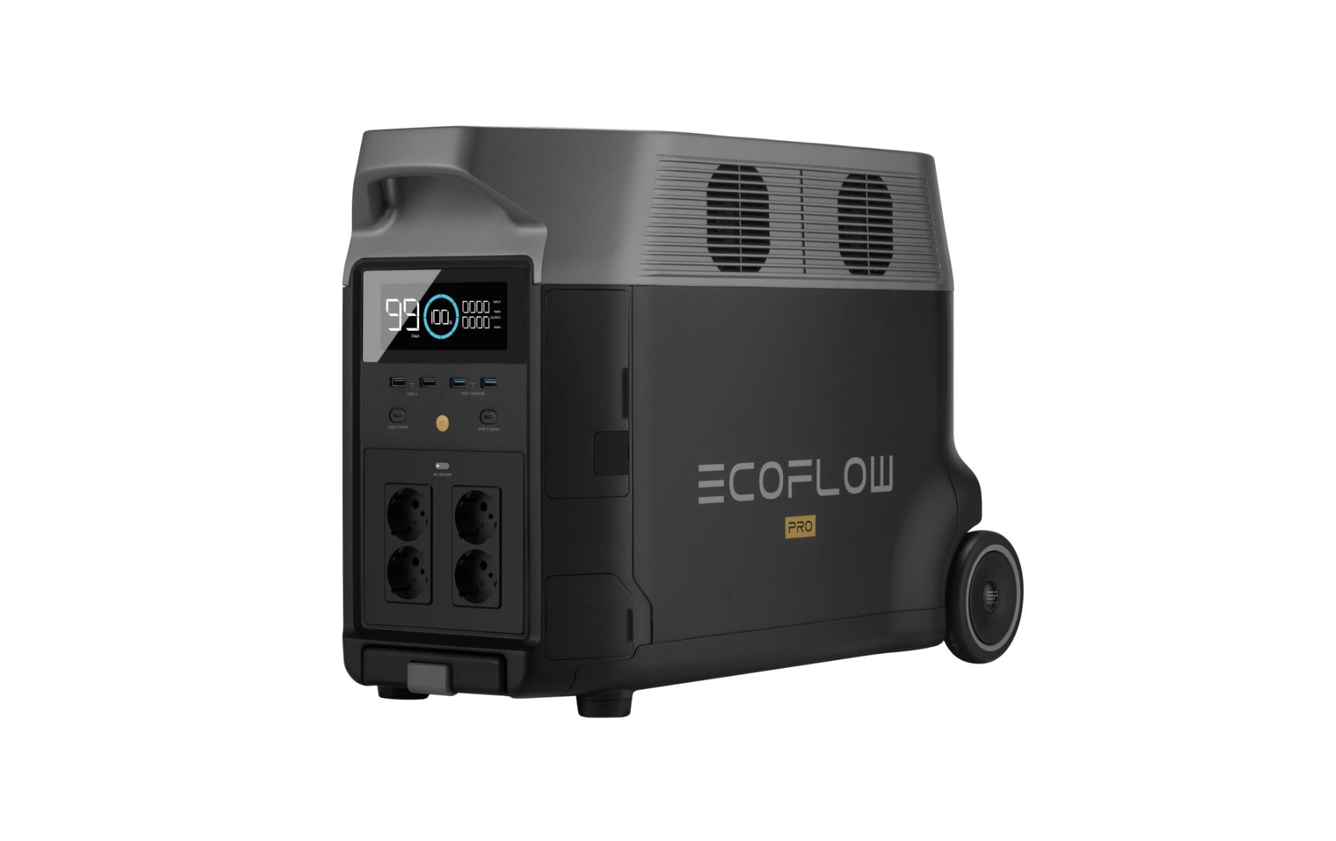 Power Station Delta Pro 3600 Wh<br>Portabler Solar Stromgenerator für Zuhause oder Unterwegs, Generator