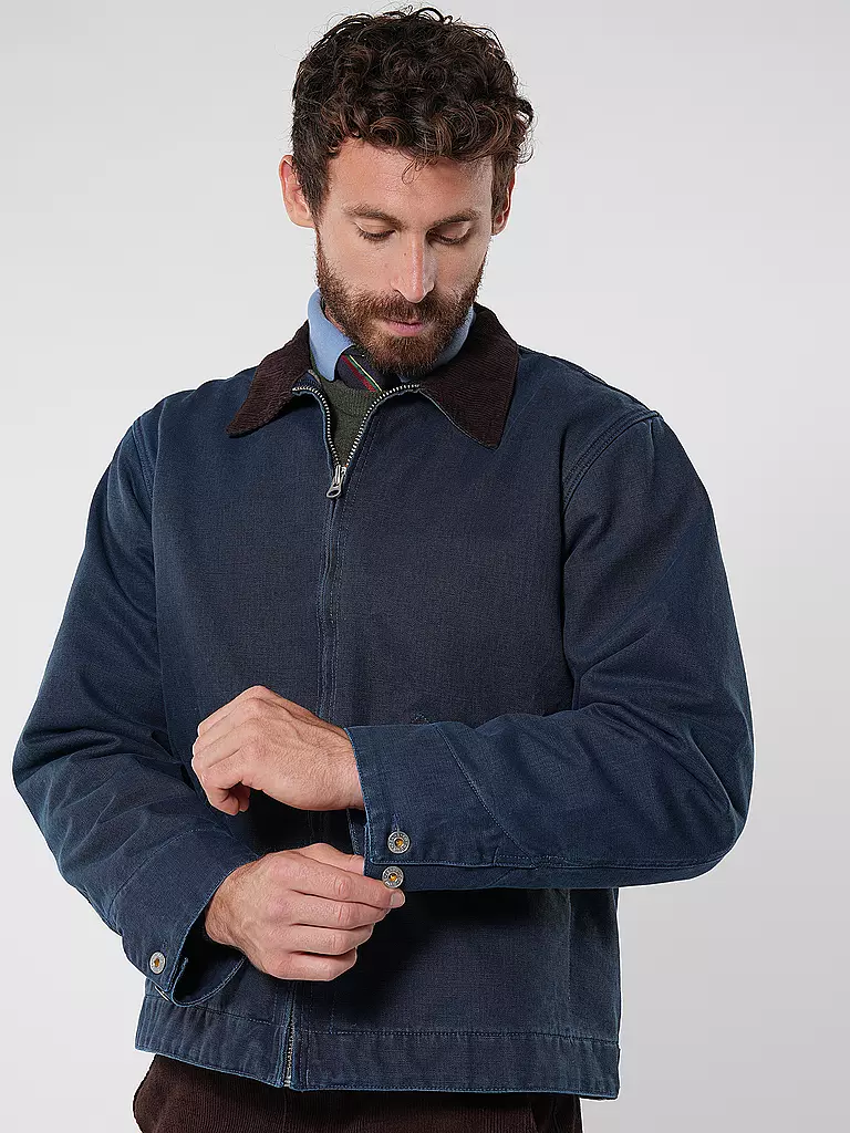 NUDIE JEANS Blouson BLAKE blau