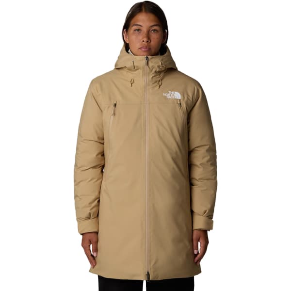 Parka THE NORTH FACE W MTN RANGE DOWN PARKA KHAKI STONE