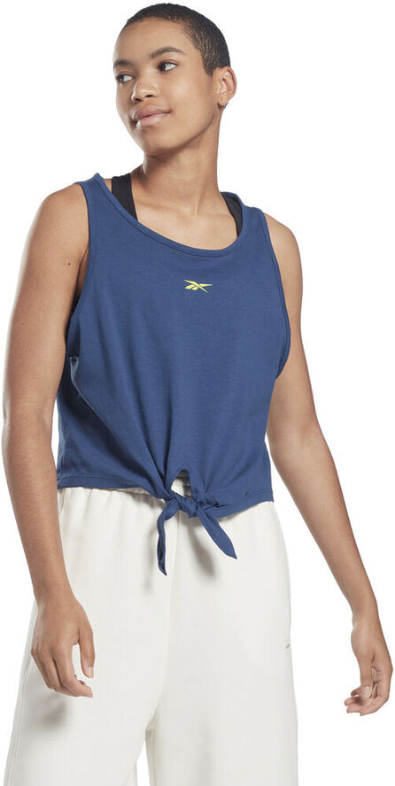 Reebok Front Tie træningstop Blå